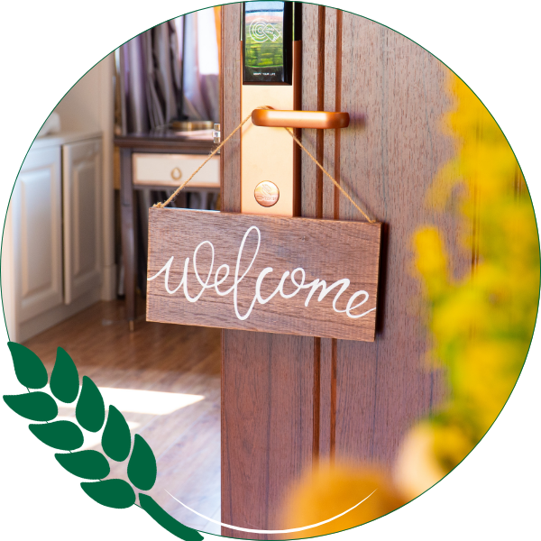 accueil chaleureux gîte
