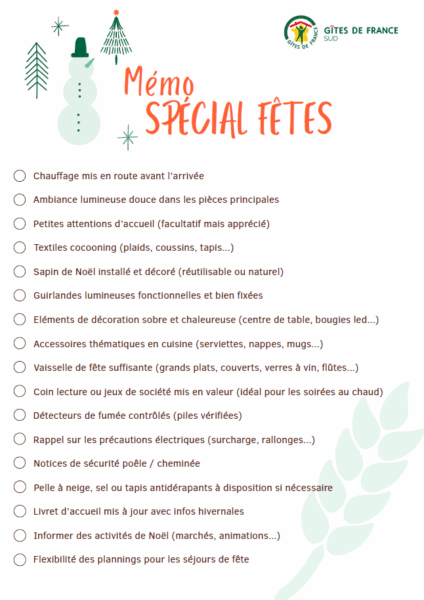 mémo fêtes