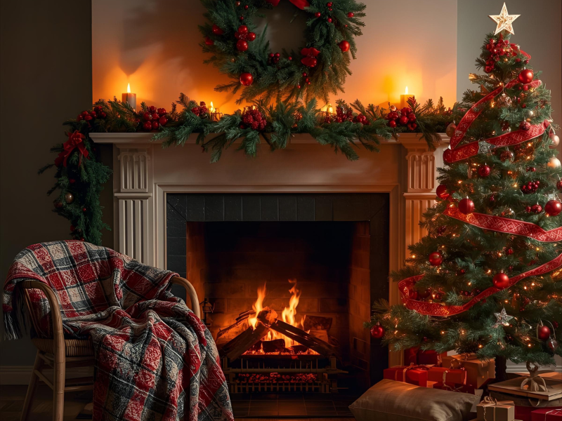 Chaleur, confort, magie… vos gîtes fêtent Noël !